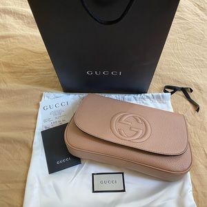 Authentic Gucci Soho Crossbody Chain Bag